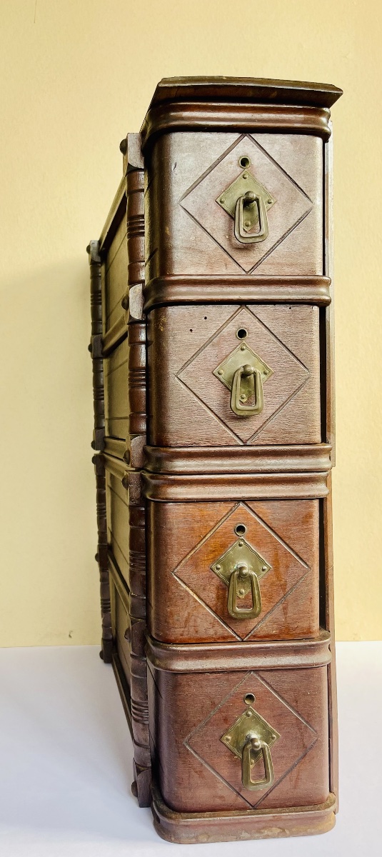 Sewing Cabinet With Drawers. Circa 1920. 